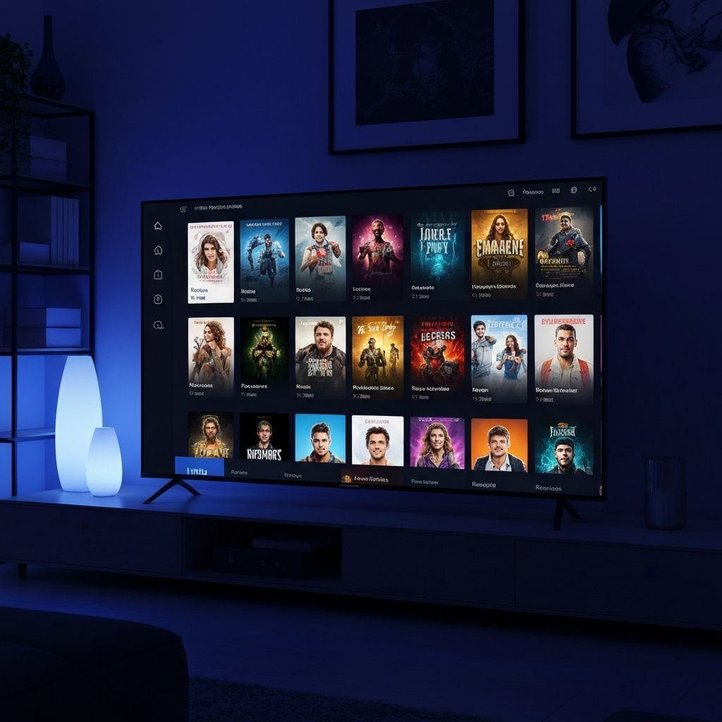 IPTV Premium - Smart TV com milhares de canais e filmes