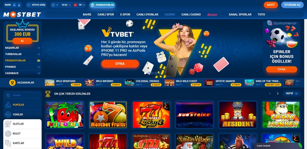 Mostbet Casino i Zakłady Sportowe
