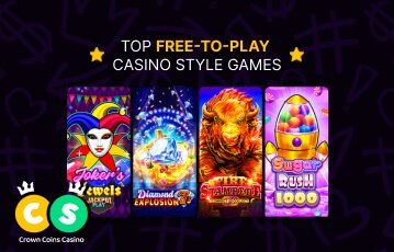 Crown Coins - Bonus senza deposito: 100.000 monete per i nuovi giocatori